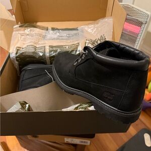 Timberland Black Leather Boots